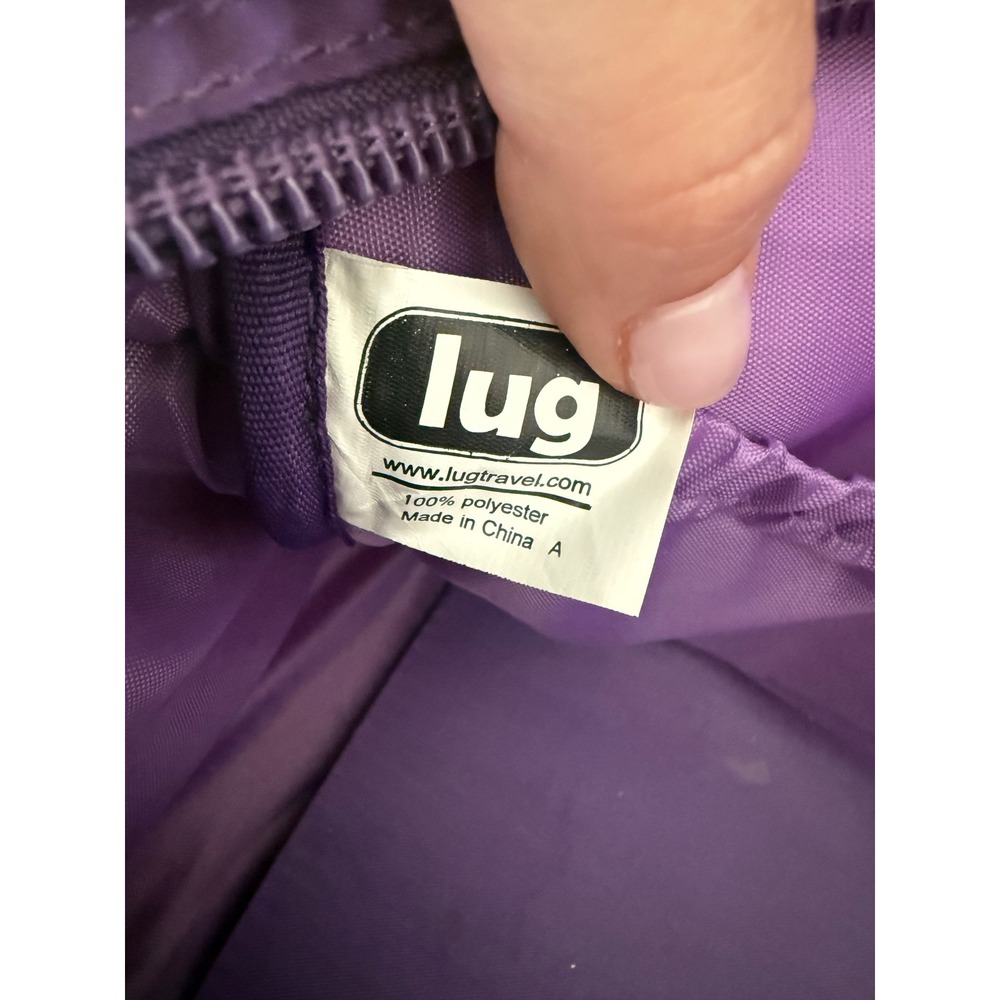 Lug quilted purple travel gym bag - Picture 9 of 11